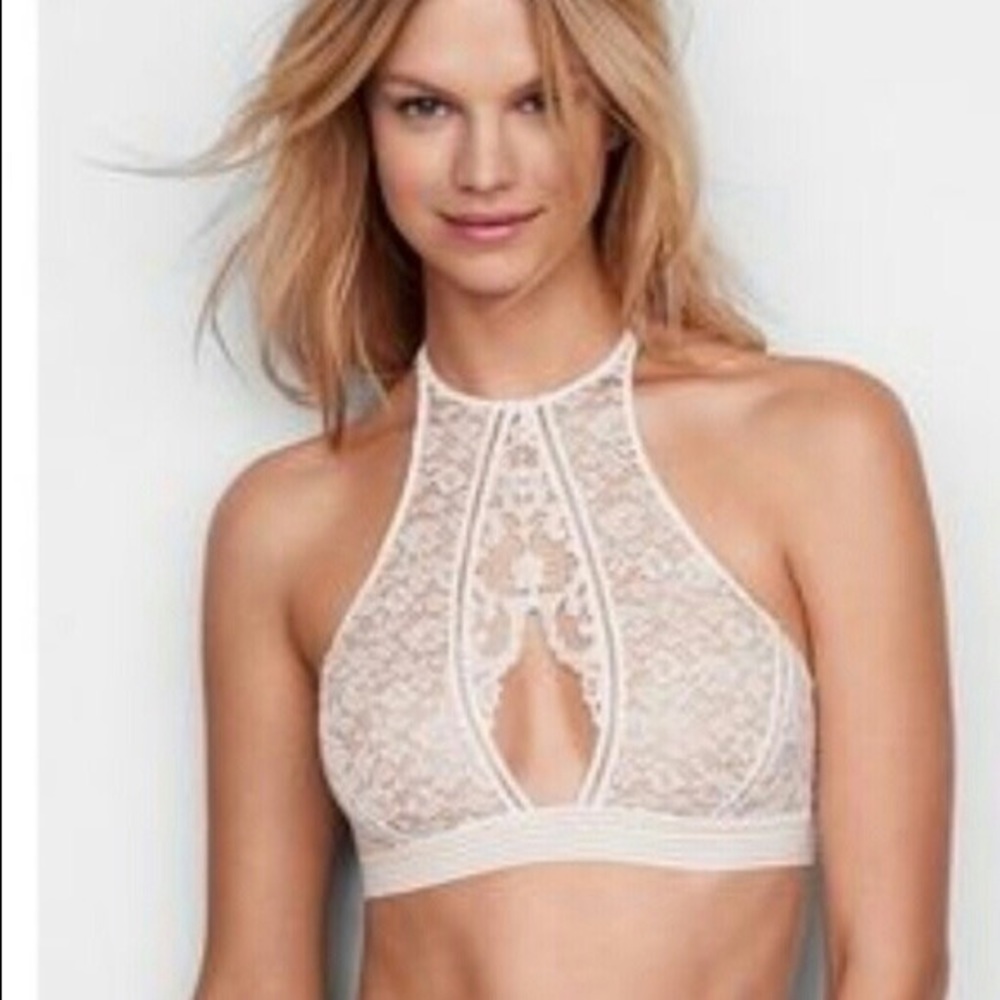 Victoria’s Secret white keyhole Bralette
